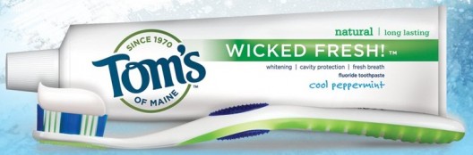 free toms of maine toothpaste