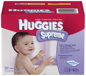 huggies supreme wipes